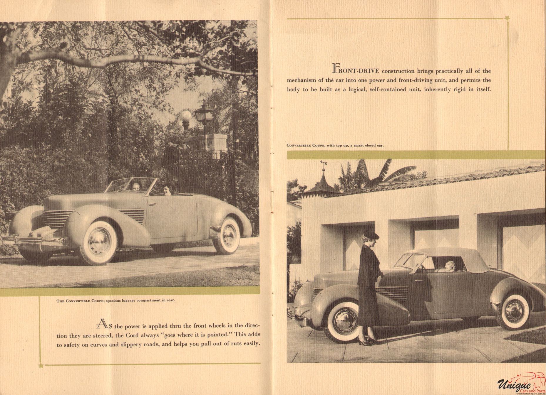 1936 Cord Brochure Page 6
